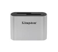 Kingston Technology Lector de tarjetas SDHC/SDXC UHS-II de doble ranura para flujo de trabajo USB 3.2 Gen 1