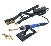 KINGTOOL Kit de Herramientas de Suavizado de impresión 3D, Herramienta de Acabado de modificación de impresión 3D, Aguja de Limpieza, escarificador y Cable de alimentación USB (ultramarino)