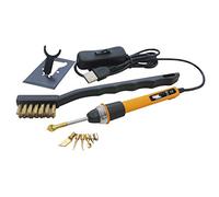 KINGTOOL Kit de Herramientas de Suavizado de impresión 3D, Herramienta de Acabado de modificación de impresión 3D, Aguja de Limpieza, escarificador y Cable de alimentación USB (Amarillo)