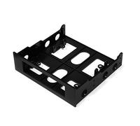 Kingwin 2,5 Pulgadas a 3,5 Pulgadas Duro Interno Unidad de Disco Kit de Montaje Negro 1 x 3.5 HDD/SSD to 5.25 Plastic
