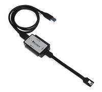 Kingwin Adaptador Universal USB 3.0 a SSD/SATA/IDE para Discos Duros de 2,5 Pulgadas, 3,5 Pulgadas, 5,25 Pulgadas. Compatible con HDD (SATA I/II/III), [Intercambiable en Caliente], Velocidad de 5