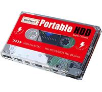Kinhank - Disco duro externo de 2 TB integrado más de 120.000 juegos clásicos, sistema Batocera 33, consola de juegos retro compatible con más de 70 emuladores, soporte de disco duro portátil para