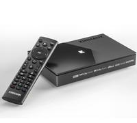 Kinhank Reproductor Multimedia 8K Android TV Box compatible con Dolby Vision·Atmos/DTS:X /HDR10+/4K@120fps/AV1/BD ISO, 4G+64G,WiFi6/BT5.2/1000M LAN/S928X-K/HDMI 2.1/USB 3.0/Optical,Poster Wall, DRM L1
