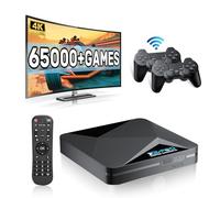Kinhank Super Console X2 Pro Retro Game Console with 60000+Games,Video Game Console EmuELEC 4.5&Android 9.0 in 1,Compatible with 65+ Emulators,2 Controllers
