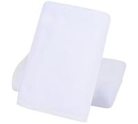KinHwa Toallas de baño Microfibra Toallas de Manos Uso multipropósito para baño, Manos, Cara, Gimnasio y SPA 40cm x 76 cm Paquete de 2 Blanco