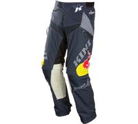 Kini Red Bull EXC X 1.0 Over Boot Pantalones de motocross, blanco-azul, tamaño 38 para Hombres