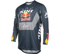 Kini Red Bull 1.0 Maillot de motocross, negro-gris, tamaño XL para Hombres