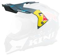 Kini Red Bull ADV 1.0 Visera de casco azul blanco unisex, onesize