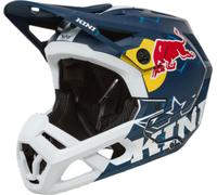 Kini Red Bull EC 1.0 Casco de descenso, blanco-turquesa-azul, tamaño L para Hombres