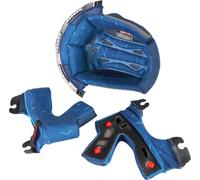 Kini Red Bull MXC1 Delineador y almohadillas para las mejillas, Azul, Talla M