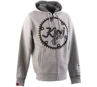 Kini Red Bull Ritzel Sudadera con cremallera, Gris claro, Talla XS
