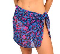 Kiniki Bañador Mujer con Transparencia al Bronceado Tan Through con Pareo - Oasis