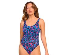 Kiniki Bañador Mujeres con Escote de Cuello Redondo y con Transparencia al Bronceado Tan Through - Oasis