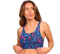 Kiniki Bañador Mujeres con Top de Bikini Estilo cropkini y con Transparencia al Bronceado Tan Through - Oasis
