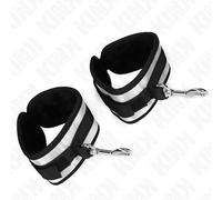 KINK Muñequera Neopreno Gris 23 x 5 cm - Diseño Elegante Para Sesiones Con Estilo