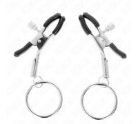 KINK Pinzas Para Pezones Con Aro 6 Cm - Diseño Elegante Para Exploración Sensorial