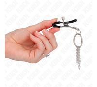 KINK Pinzas Para Pezones Con Aro - Diseño Elegante Para Estimulación Sensorial