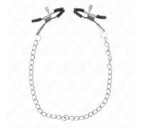 KINK Pinzas Para Pezones Con Cadena Fina 30 cm - Accesorio Elegante Para Exploración Sensorial