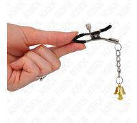 KINK Pinzas Para Pezones Con Colgante Dorado - Diseño Elegante Para Estimulación Sensitiva
