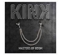 KINK Pinzas Para Pezones Con Doble Cadena Gruesa - Diseño Elegante Para Experiencias Sensoriales