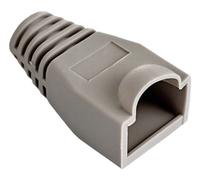 Kink Protection Sleeves, for RJ45 Modular plugs color grey, 100 pieces