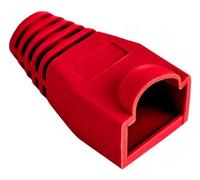 Kink Protection Sleeves, for RJ45 Modular plugs color red, 100 pieces