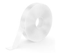 kinkaivy 5 metros de cinta adhesiva de doble cara actualizada, cinta adhesiva de doble cara para alfombra, pared de fotos, 1 mm (grosor) x 13 mm (ancho) x 5 m (longitud)