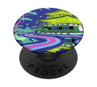 Kinkaku-Ji Japanese Temple in Kyoto Frutiger Metro Aero PopSockets PopGrip Adhesivo