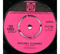 KINKS - AUTUMN ALMANAC 7 INCH (7" VINYL 45) UK PYE 1967