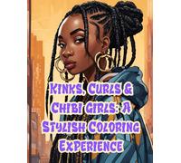 Kinks, Curls & Chibi Girls A: Stylish Coloring Experience