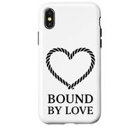 Kinky BDSM Bondage Shibari Cuerda Fetiche Arte Carcasa para iPhone X/XS