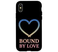 Kinky BDSM Bondage Shibari Cuerda Fetiche Arte Carcasa para iPhone X/XS