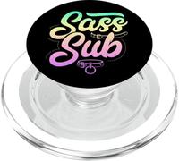 Kinky BDSM SASS Sub Divertido Sumisa Juego de rol PopSockets PopGrip para MagSafe