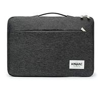 Kinmac - Funda Protectora Impermeable de 360° con asa para MacBook Pro de 16" y portátiles de 15" a 15,6" (Negro)