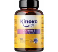 Kinoko Life Vitamina E 500IU Natural 200caps