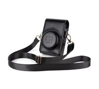 kinokoo Funda para cámara Ricoh GR/GR II/GR III/GR IIIx/GR IV, Estuche de Cuero PU para cámara GR GR II GR III GR III X GR IV con Correa para el Hombro, Estuche de Transporte GR Estilo Retro - Nergo