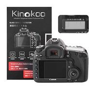 kinokoo Película de Vidrio Templado para Canon EOS 5D Mark III/5DS/5DS R Crystal Clear Film Protector de Pantalla Canon EOS 5D3 con Protector de Pantalla Superior (Paquete de 2)