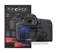 kinokoo Película de Vidrio Templado para Canon EOS 7D Mark II/6D Mark II Crystal Clear Film Protector de Pantalla Canon 7D II 6D II sin Burbujas/antiarañazos (Paquete de 2)