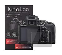 kinokoo Película de Vidrio Templado para Nikon D3500/D3400/D3300/D3200/D3100 Crystal Clear Film Protector de Pantalla Nikon D3500 D3400 D3300 D3200 D3100 sin Burbujas/antiarañazos (Paquete de 2)