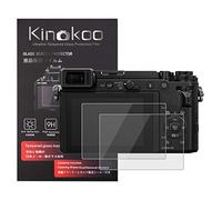 kinokoo Película de Vidrio Templado para Panasonic GX9/GX7 Mark II Crystal Clear Film Protector de Pantalla Panasonic GX9 GX7 II sin Burbujas/antiarañazos (Paquete de 2)