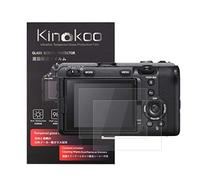 kinokoo Película de vidrio templado para Sony FX3 Crystal Clear Film Sony FX3 Protector de pantalla sin burbujas/antiarañazos (paquete de 2)