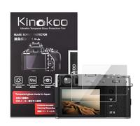 kinokoo Protector Pantalla Fuji X100V X100VI, 0.25mm Dureza 9H Vidrio Templado Protector para Cámara Fujifilm X100VI X100V - Sin Burbujas/Anti-Arañazos/Anti-Huellas Dactilares (paquete de 2)