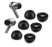 Kinretixia 3 pares de tapones de repuesto para los oídos compatibles con Samsung Galaxy Buds3 Pro, puntas de espuma viscoelástica de tamaño M, ajuste cómodo y compatible con estuche de carga
