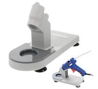 kinrguiyuez Soporte dispensador de pegamento caliente, soporte universal antigoteo, resistente al calor, base dispensadora de pegamento termofusible, para manualidades, hogar, escuela, Navidad