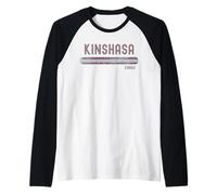 Kinshasa DR Congo | Vacation Travel Camiseta Manga Raglan