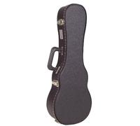 KINSMAN KUS10 - Estuche para ukelele soprano, color negro