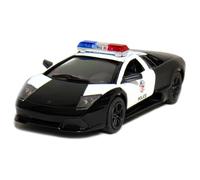 Kinsmart Lamborghini Murcielago LP640 1:36 Escala 5 """" Modelo de reparto de toy de sper deportivo (Polica negra)