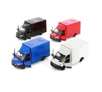 KiNSMART - Mercedes-Benz Sprinter Cargo Van escala 1:48 O escala 5 pulgadas, modelo de furgoneta de juguete de metal fundido, acción de tracción (4 juegos de camión de caja)