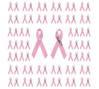 KINSPON 200 broches de cinta de concienciación sobre el cáncer de mama, pasadores de cinta de larga duración para actividades, 2, cinta