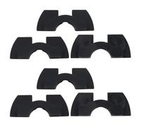KINSPON 6 almohadillas de goma amortiguadoras de horquilla delantera, amortiguadores de vibraciones, accesorios para scooter eléctrico